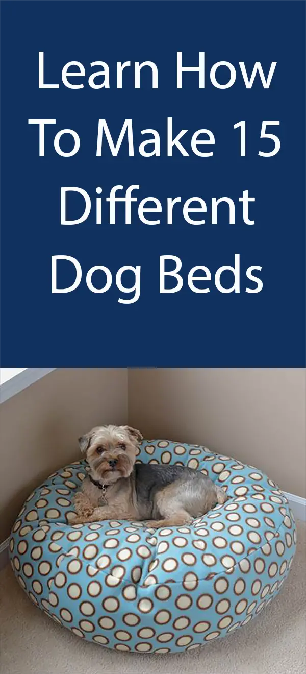 Diy Fleece Dog Bed
