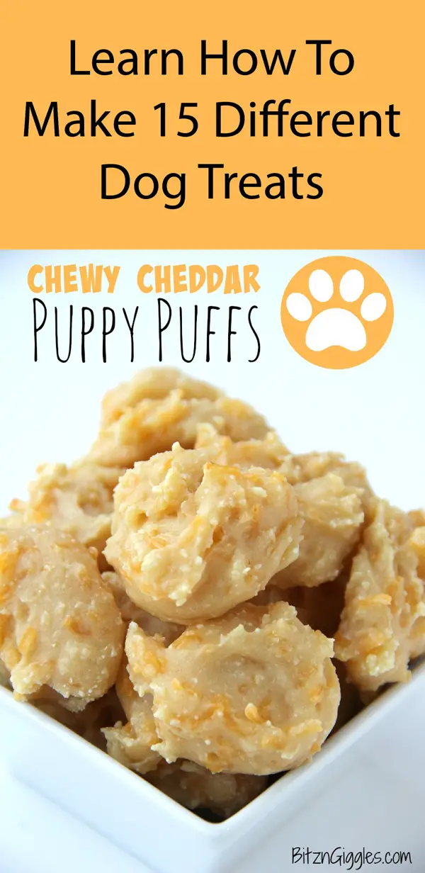 Chewy Cheddar Puppy Puffs