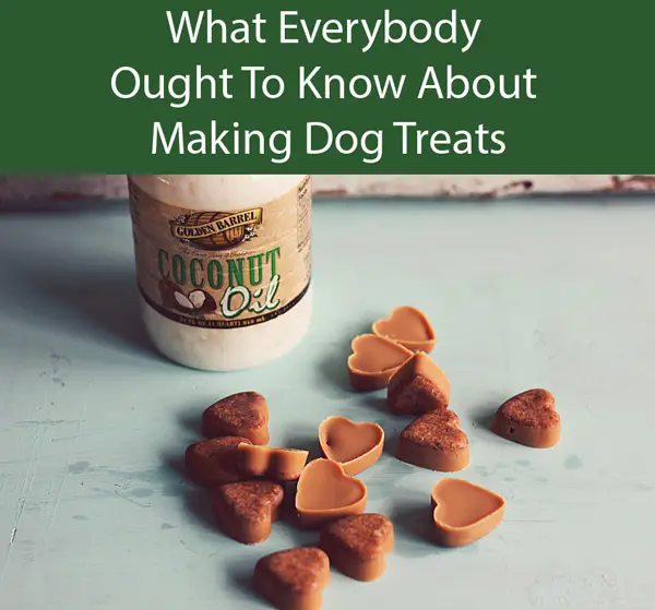 Peanut Butter Coconut Oil Dog Treats