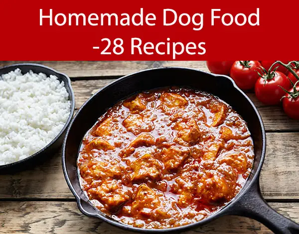 Homemade Dog Food -28 Recipes
