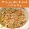 28 Dog Food Recipes – Using Natural Healthy Ingredients