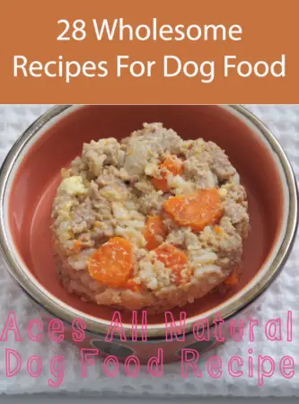 28 Dog Food Recipes – Using Natural Healthy Ingredients