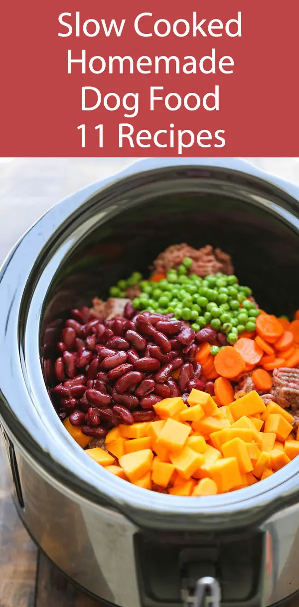 Easy Slow Cooker Dog Food Recipe